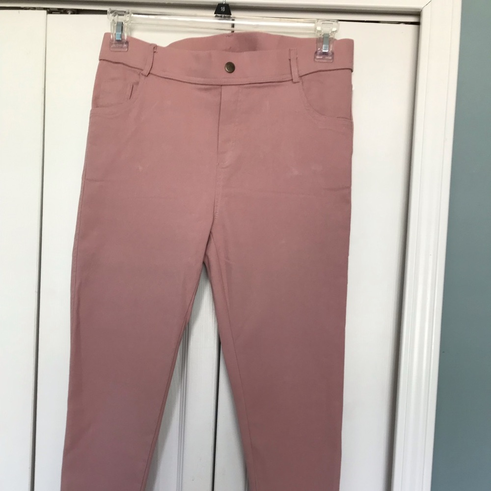 Light Mauve Jeggings
